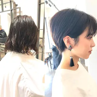 ショート 中野 恵脩のヘアスタイル