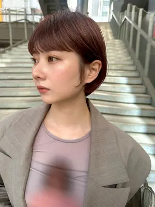 ショート 骨格診断で絶対可愛い ✨丸みショート✨凌弥のヘアスタイル