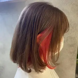 カラー 【公式】Adatto 🩵艶&透明感カラーのヘアスタイル