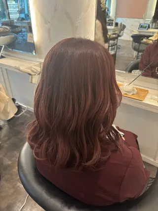 カラー カットモデル 募集中✨武田夏帆のヘアスタイル