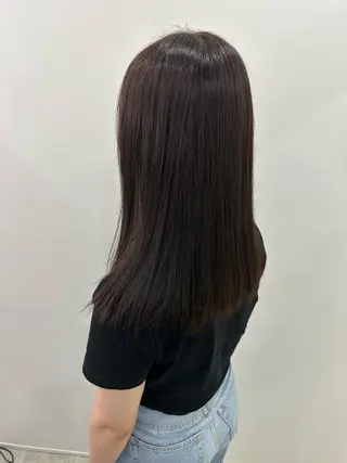 セミロング カラー レイヤー/ヘアセット 💐nao.のヘアスタイル