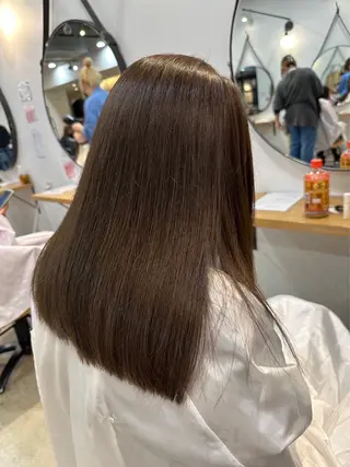 ロング 新村 小夏のヘアスタイル
