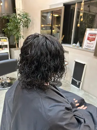 パーマ 透明感カラー/ 石山浩二のヘアスタイル