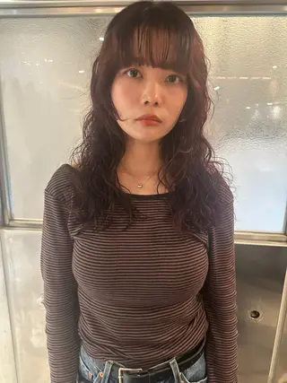 ミディアム ナチュラル/レイヤー 磯飛⭐️慎之介のヘアスタイル