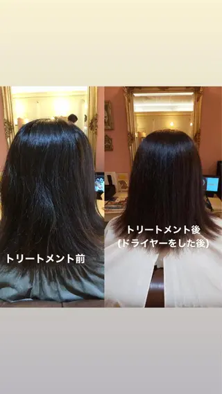 ミディアム plaatje 義見のヘアスタイル