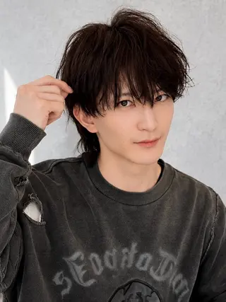 ミディアム カラー パーマ ヘアアレンジ メンズ メンズZina代表 田端 麗治のヘアスタイル