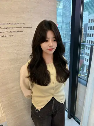 パーマ 本場韓国ヘア特化 아이비/Aibiのヘアスタイル