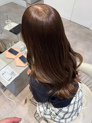 ミディアム カラー 💎透明感カラー特化 💎TAISEIのヘアスタイル