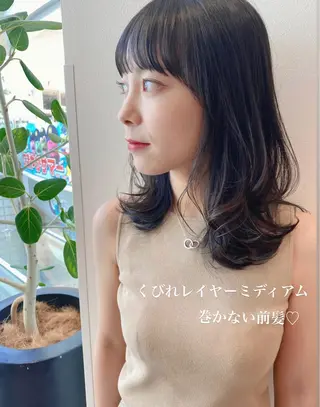 セミロング カラー アイブロウ 🍋黒瀬梨央の眉毛・アイブロウイメージ