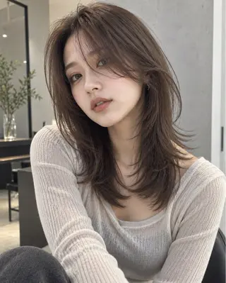 ミディアム ✨毛髪診断で絶対綺麗 ✨美髪艶髪専門✨高浪のヘアスタイル
