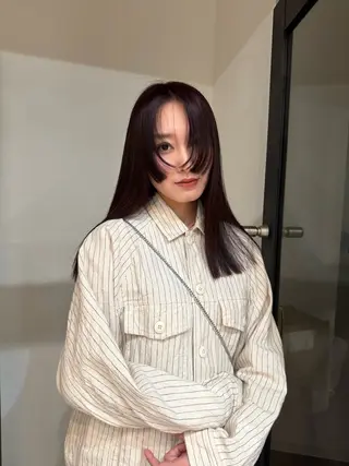 ロング カラー 大人な抜け感レイヤー remi🖤のヘアスタイル