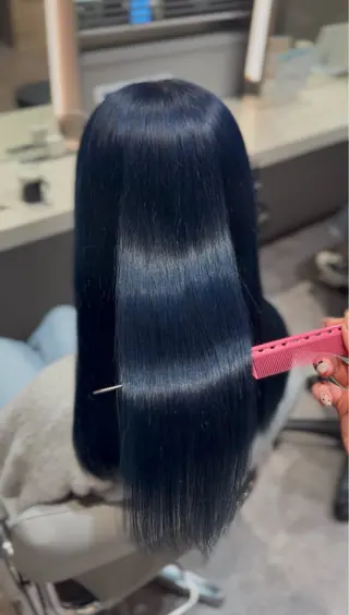 ロング カラー 上野 日菜莉のヘアスタイル