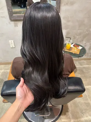ロング カラー 似合わせスタイル/ Wカラー🧸こころのヘアスタイル
