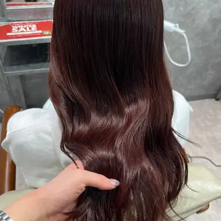 ロング カラー 勝 瑞貴のヘアスタイル