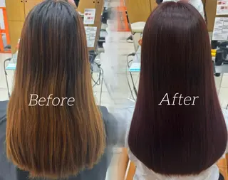 カラー ✨ダメージレス艶 カラー✨/ ひなののヘアスタイル