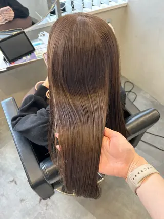 ロング カラー Haru/THREE …by velvetのヘアスタイル