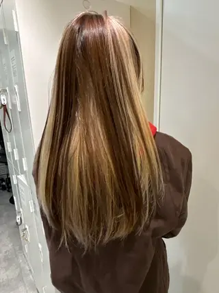 セミロング カラー ヘアアレンジ 💟Opus // Mizuki🐕のヘアスタイル