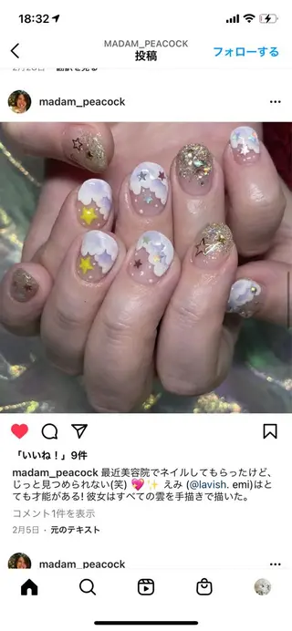 ネイル LAVISH 大和店 🤱子連れ大歓迎のネイルデザイン
