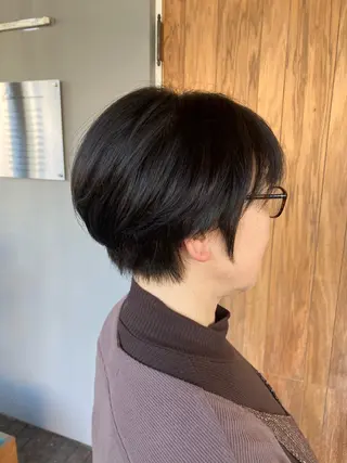 ショート 佐藤 悠生 メンズパーマ.カットのヘアスタイル