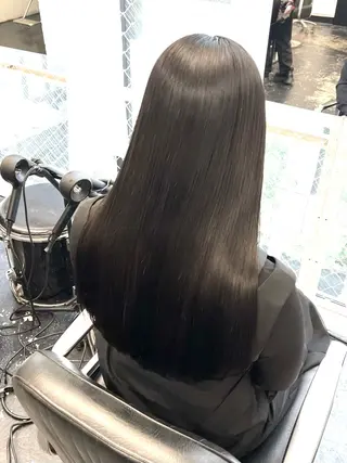 セミロング カラー HARU//原宿🤍 リピート率NO.1のヘアスタイル
