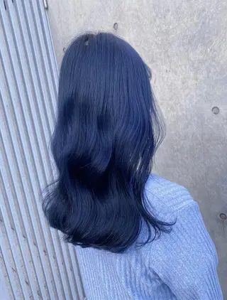 ロング カラー 韓国ヘア 🦋KIRA🦋のヘアスタイル
