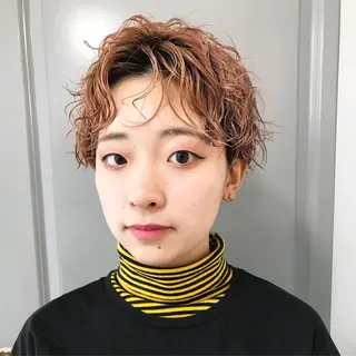 ショート パーマ suvvy hairsalonのヘアスタイル