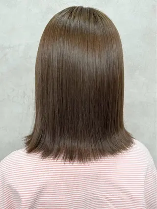 ミディアム カラー 🫧透明感🫧ツヤ感 ✨️カラー特化のヘアスタイル