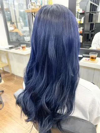 ロング 青木 優歩のヘアスタイル