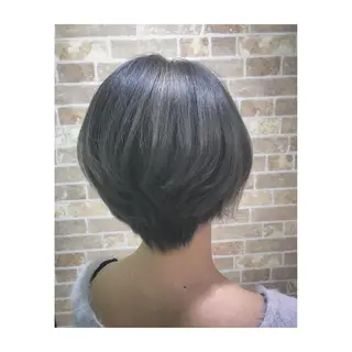 ショート カラー 中野 竜介のヘアスタイル