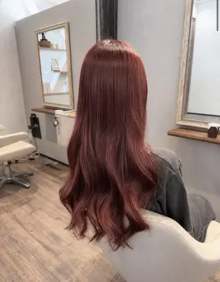 ロング カラー 艶髪カラー/髪質改善 細貝 舞利のヘアスタイル