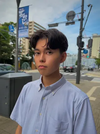 メンズ UMM daichi メンズパーマのヘアスタイル