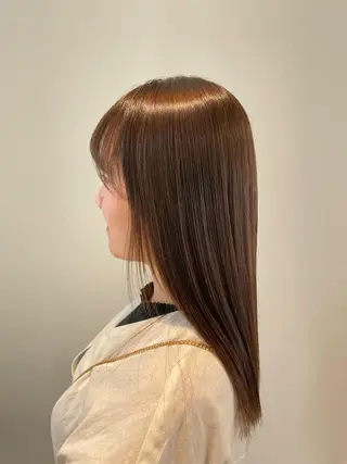ロング 大阪/肥後橋/淀屋橋 ワタナベサキ🪿🤍のヘアスタイル