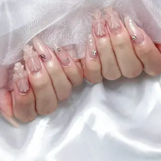 ネイル エルバイノリコ🎀 堅田パラジェル取扱店のネイルデザイン