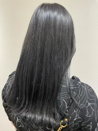 ロング 韓国/顔周りカット /キム チョウヒのヘアスタイル