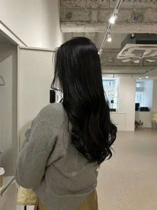 セミロング 小西 瑞穂のヘアスタイル