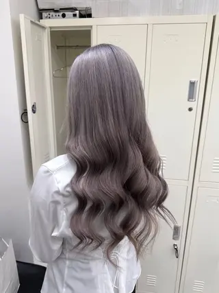 ロング カラー 透明感艶カラー/ Hao 🎀のヘアスタイル