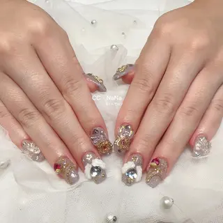 ネイル スカルプ・チップ 長さだし専門💎Yoのネイルデザイン