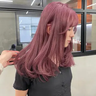 ロング カラー 🤍ブリーチなしカラ ー/渋谷/YUU🤍のヘアスタイル