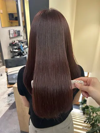 ロング カラー hub hair レイヤー/透明感のヘアスタイル
