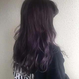 ロング カラー 相川 愛実のヘアスタイル
