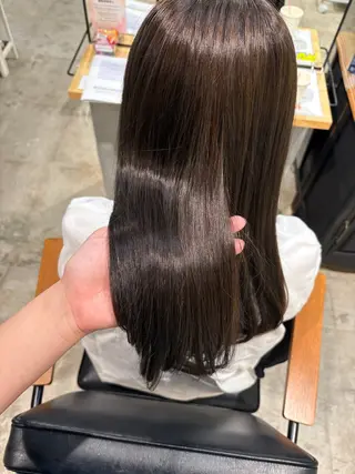 ロング KASUMI/noi 金山/カラーモデルのヘアスタイル