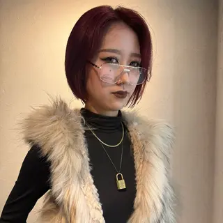 ショート カラー ☆ AYA/DEANのヘアスタイル