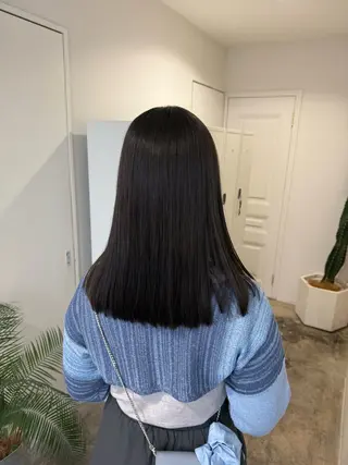 セミロング カラー 🌻Kaho/透明感 カラー/髪質改善🌻のヘアスタイル
