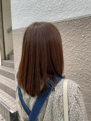 カラー タケタ モカのヘアスタイル
