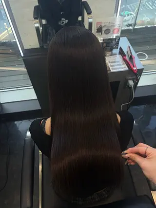 ロング カラー パーマ ヘアアレンジ 髪質改善/艶髪 /SARA💕のヘアスタイル