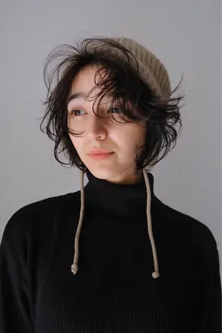 ミディアム 竹下 浩一のヘアスタイル