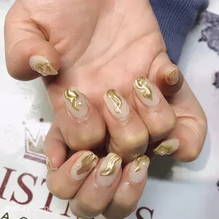 ネイル ガレンドウ 白澤 愛子のネイルデザイン