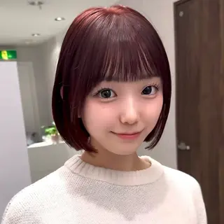ショート 🪞ボブ特化/顔 まわり🧸mai🎀のヘアスタイル