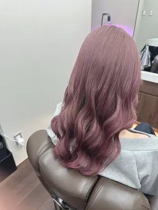 カラー 桑村 菜々のヘアスタイル