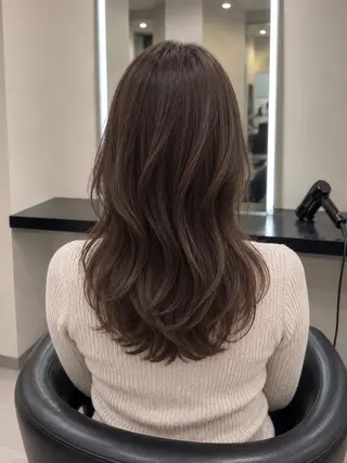 ミディアム カラー 🌈ウルトワ水素 髪質改善naru🌈のヘアスタイル
